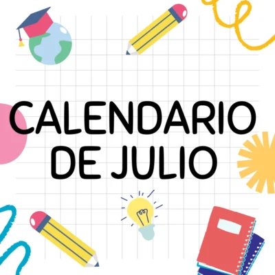 Calendario de Julio