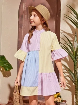 Tonos pasteles tendencia moda infantil verano 2025 - Argentina