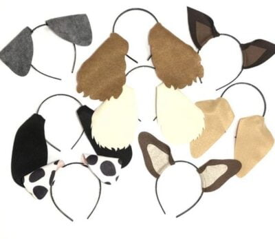 diadema perros para ninos