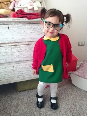 disfraz de chilindrina para nenas dia del nino