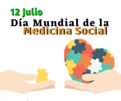 idea de cartel de dia de la medicina social