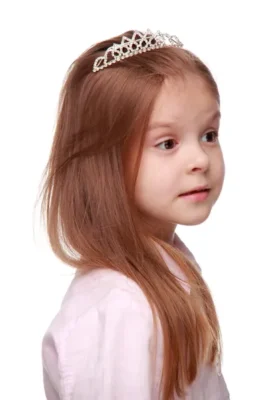 tiara cabello lacio tiara princesa