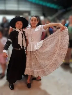 vestimenta para niña para bailar chacarera vestimenta para nina para bailar chacarera