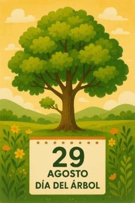 29 de agosto Día del Árbol