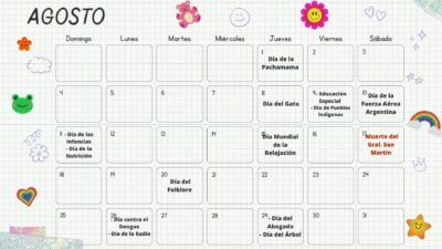 Calendario Efemerides Agosto 2024 Argentina Calendario Efemerides Agosto 2024 Argentina