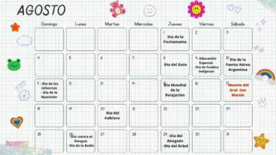 Calendario Efemerides Agosto 2024 - PDF Calendario Efemerides Agosto 2024 – PDF