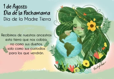 cartelera para el dia de la pachamama