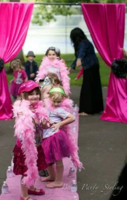 desfile cumple barbie