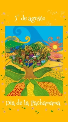 poster dia de la madre tierra