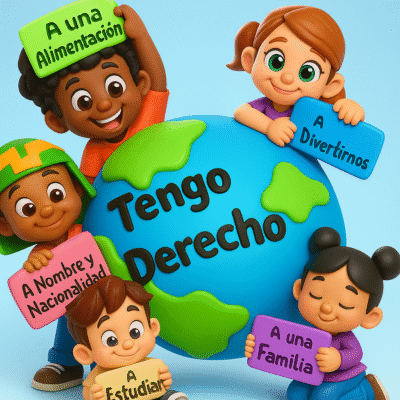 20250912 1734 Derechos Infantiles Ilustrados remix 01k4zt28f7fpkaxg022kkyzb5p