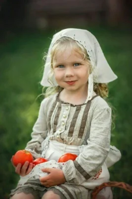 Disfraz para nenas dia del inmigrante