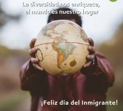 Poster imprimible para 4 de septiembre dia del inmigrante Poster imprimible para 4 de septiembre dia del inmigrante