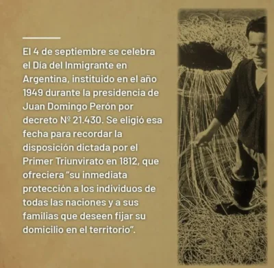 Recurso escolar 4 de septiembre dia del inmigrante Recurso escolar 4 de septiembre dia del inmigrante