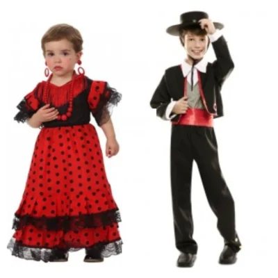 Vestimenta tipica niños España Inmigrantes Vestimenta tipica niños España Inmigrantes