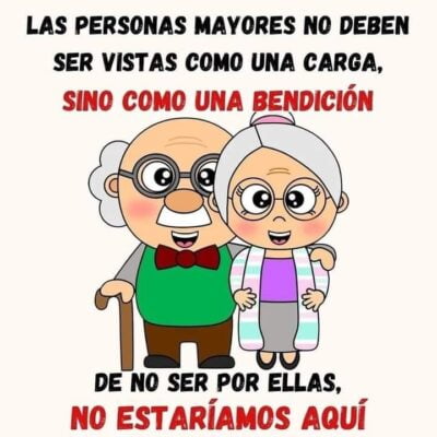 afiche para el dia del adulto mayor