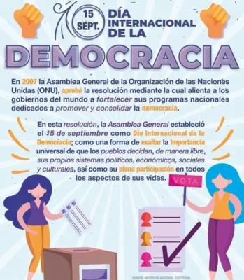 cartel dia de la democracia cartel dia de la democracia