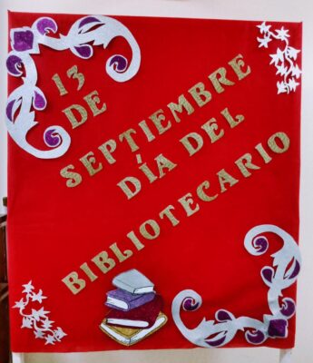 cartelera dia del bibiotecario cartelera dia del bibiotecario