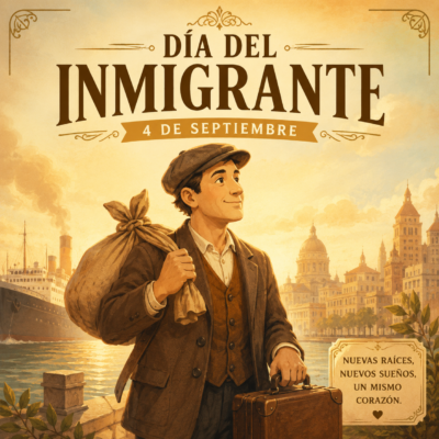 carteleras para dia del inmigrante