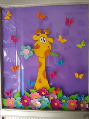 decorar pared escuela primavera decorar pared escuela primavera