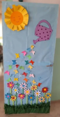 decorar puerta aula primavera decorar puerta aula primavera