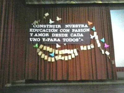 decorar telon para el dia del maestro