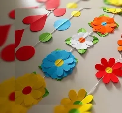 guirnalda de flores primavera guirnalda de flores primavera