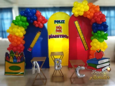 ideas para decorar el dia del maestro