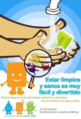 15 de octubre cartelera dia del lavado de manos 11zon 15 de octubre cartelera dia del lavado de manos 11zon