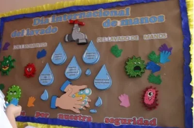 CARTELERA POR EL DIA DEL LAVADO DE MANOS 11zon CARTELERA POR EL DIA DEL LAVADO DE MANOS 11zon