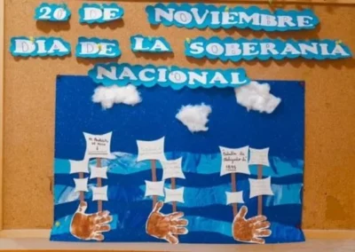 Cartelera escolar para 20 de noviembre dia de Soberania Nacional (1)