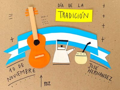 cartel dia de la tradicion