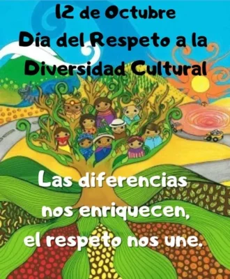cartel dia del respeto a la diversidad cultural