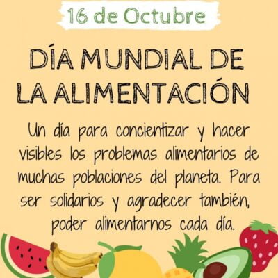 cartel dia mundial de la alimentacion cartel dia mundial de la alimentacion