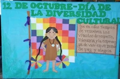 cartelera 12 de ocubre para la diversidad cultural