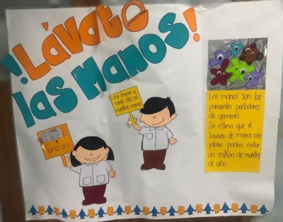 cartelera escolar lavate las manos 11zon cartelera escolar lavate las manos 11zon