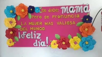 cartelera feliz dia de la madre cartelera feliz dia de la madre