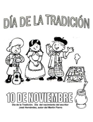 dibujos pintar niños dia tradición