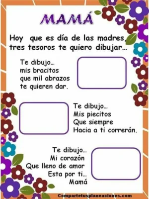 tarjetaas para que hagan los niños dia de la madre tarjetaas para que hagan los niños dia de la madre