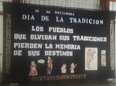 telon escenario dia de la tradicion telon escenario dia de la tradicion