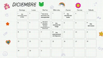 Calendario Efemerides Diciembre 2024 JPG
