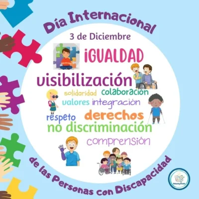 Poster para compartir Día de las Personas con Discapacidad