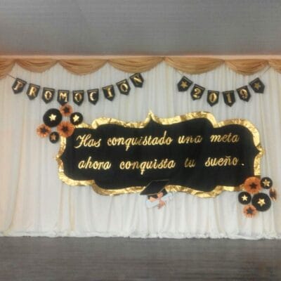 decoracion telon acto egresados decoracion telon acto egresados