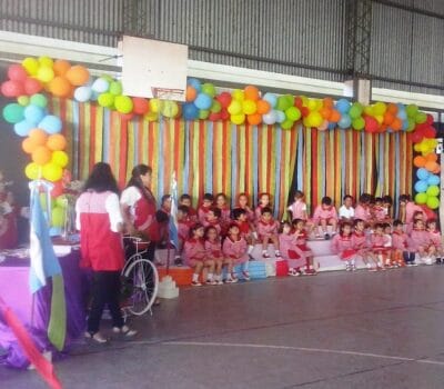 decorar gimnasio graduacion jardin