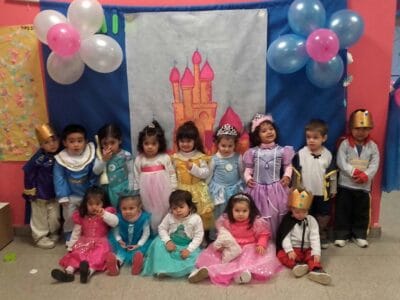 fiesta jardin castillo encantado