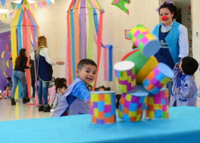 fiesta jardin fin de año estilo kermes