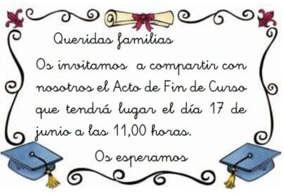 invitacion para graduacion jardin
