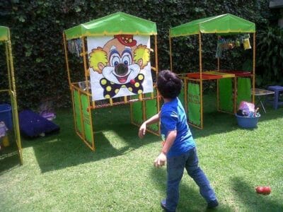 puestos estilo kermes decoracion