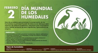 2 de febrero dia de los humedales