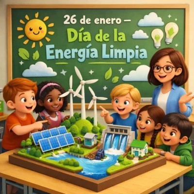 26 de Enero Dia de las energias limpias