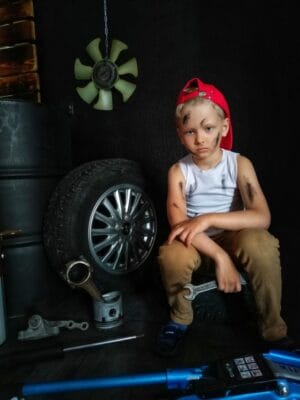 Disfraz de mecanico para niño facil Disfraz de mecanico para niño facil